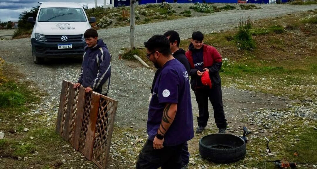 Supervisión y acompañamiento para la contención de animales de compañía en Tolhuin