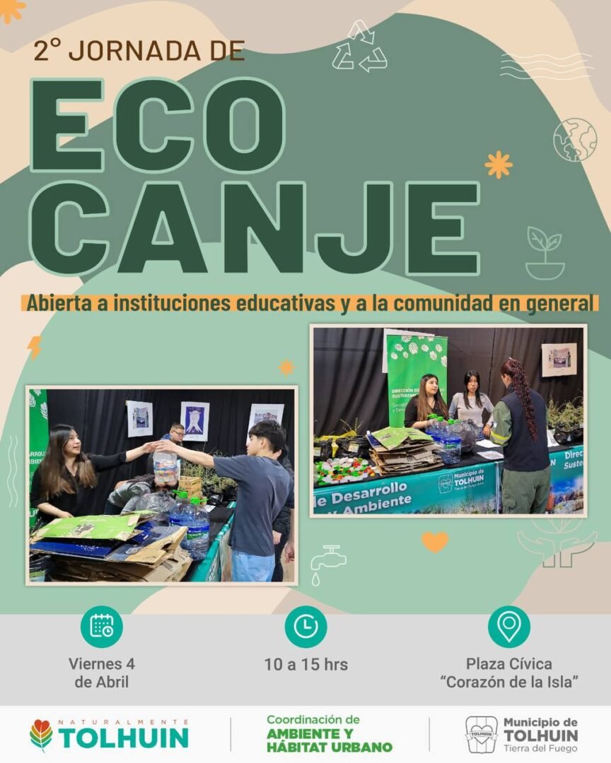 Se viene la segunda Jornada de EcoCanje en Tolhuin