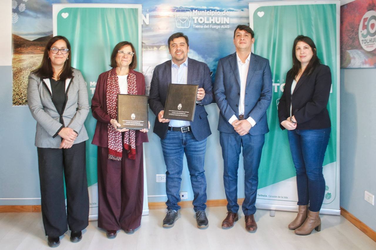 Tolhuin refuerza la articulación institucional con el Superior Tribunal de Justicia