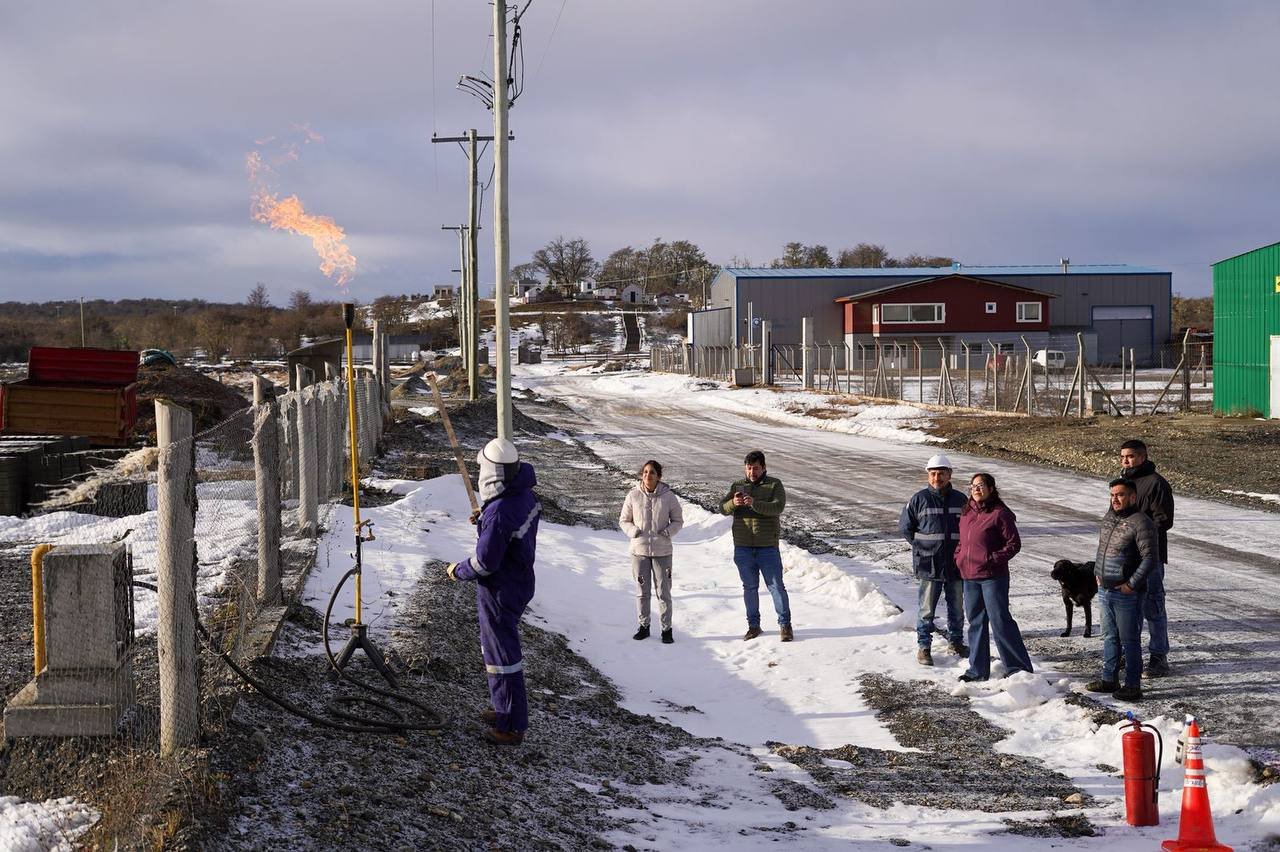 Municipio de Tolhuin refuerza obras de gas en sectores clave de la ciudad