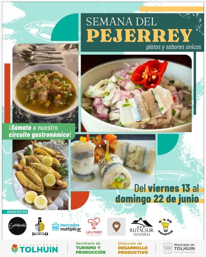 Tolhuin celebra la Semana del Pejerrey con una variada propuesta gastronómica