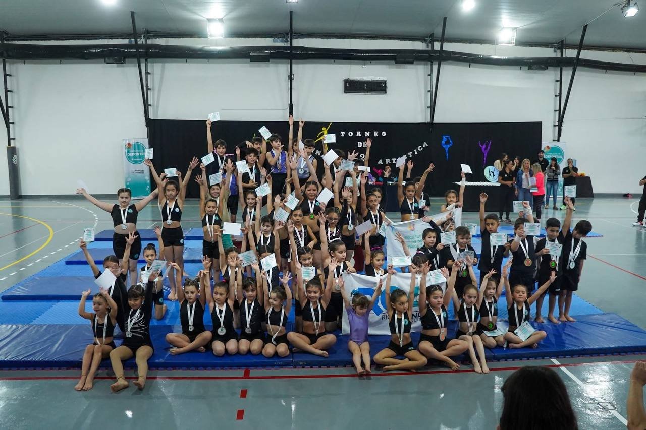 Tolhuin fue sede del 1º Torneo de Gimnasia Artística