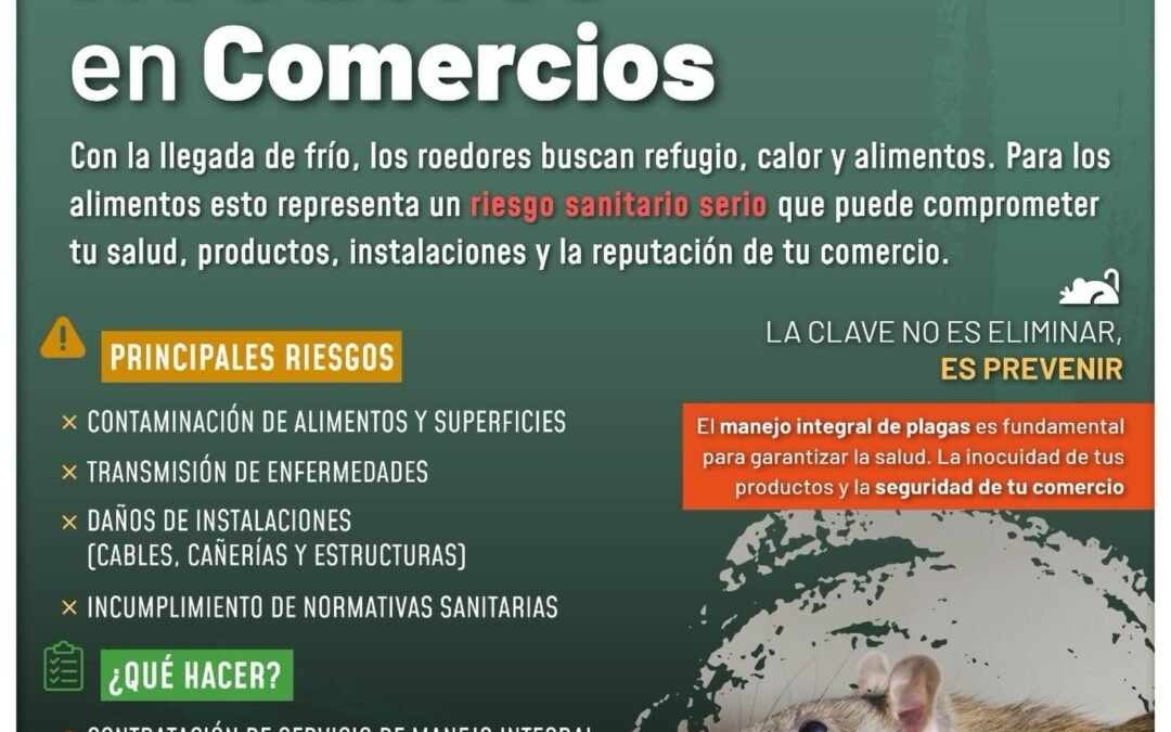 CONTROL PRE-INVERNAL EN COMERCIOS: PREVENIR ES CUIDAR LA SALUD DE TODOS